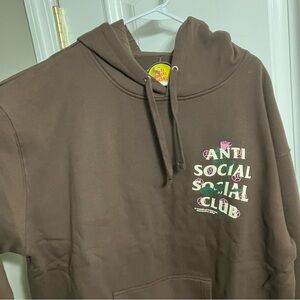 Anti Social Social Club Brown Hoodie XXL